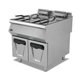 Empero EMP.PLS.7FG020 16+16 lt 80x73x85 cm LPG'li Gazlı Fritöz Dolaplı