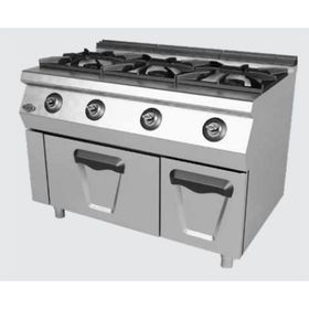 Empero EMP.PLS.7KG031 Gazlı Üçlü 40*40 Altı Fırınlı Ocak
