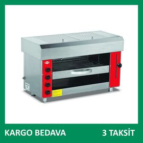 Empero EMP.PSG.3-LPG 3 Brulörlü Gazlı Salamander Izgara