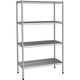 Empero EMP.T.2.3691-18-4-4 Katlı İnox 201-91x36x180 cm Tel Raf