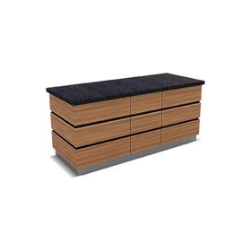 Empero KPD.NTR.08 240x90x90 cm Kapadokya Nötr Servis Ünitesi