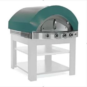 Empero PLF.PLS.D1-LPG-Y Yeşil Renk Gazlı Pizza ve Pide Fırını