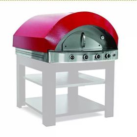 Empero PLF.PLS.D2-LPG-K Kırmızı Renk Gazlı Pizza ve Pide Fırını