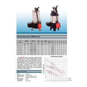 Empo Suaygırı 1.5 HP 150 Drenaj Pompası