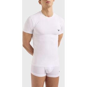 Emporio Armani 111971 4R511 00010 Beyaz Erkek T-shirt
