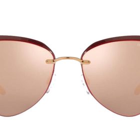 Emporio Armani 2133 30117J 57 Rose Geometrik Çerçeve Unisex Güneş Gözlüğü