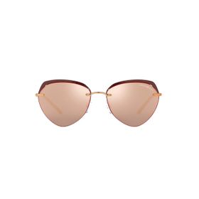 Emporio Armani 2133 30117J 57 Rose Geometrik Çerçeve Unisex Güneş Gözlüğü