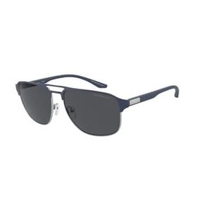 Emporio Armani 2144 336887 60-16 Gümüş Erkek Güneş Gözlüğü