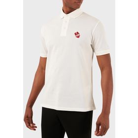 Emporio Armani 3D1FE6 1JTKZ 0101 Polo Yaka Beyaz Erkek T-shirt