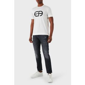 Emporio Armani 3D1J06 1D06Z 0007 Siyah Erkek Kot Pantolon