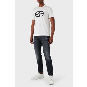 Emporio Armani 3D1J06 1D06Z 0007 Siyah Erkek Kot Pantolon