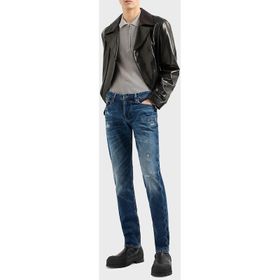 Emporio Armani 3D1J06 1D06Z 0942 Lacivert Erkek Kot Pantolon