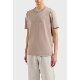 Emporio Armani 3D1T89 1JWZZ 0650 Bej Erkek T-shirt