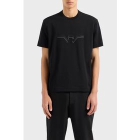 Emporio Armani 3D1T89 1JWZZ 0999 Siyah Erkek T-Shirt