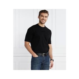 Emporio Armani 3D1TC8 1JTKZ 0999 Yuvarlak Yaka Siyah Erkek T-Shirt
