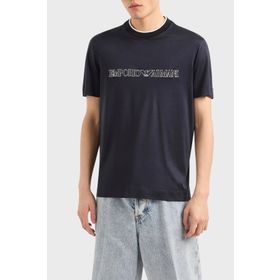 Emporio Armani 3D1TD4 1JUVZ 09R0 Lacivert Erkek T-shirt