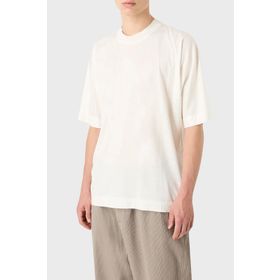 Emporio Armani 3D1TG2 1JUVZ 0128 Ekru Erkek T-shirt