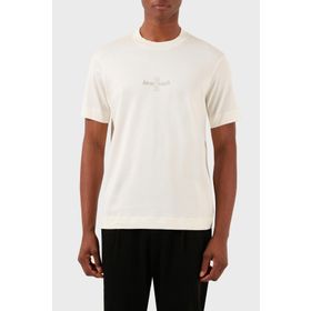 Emporio Armani 3D1TH3 1JOCZ 01A7 Ekru Erkek T-shirt