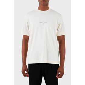 Emporio Armani 3D1TH3 1JOCZ 01A7 Ekru Erkek T-shirt