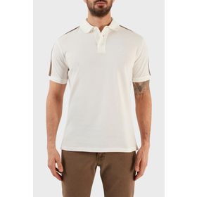 Emporio Armani 3R1F72 1JTKZ 0101 Beyaz Erkek Polo T-shirt