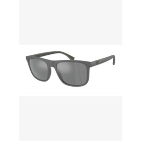 Emporio Armani 4129 50606G 56-19 Gri Erkek Güneş Gözlüğü
