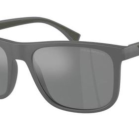 Emporio Armani 4129 50606G 56-19 Gri Erkek Güneş Gözlüğü