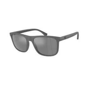 Emporio Armani 4129 50606G 56-19 Gri Erkek Güneş Gözlüğü