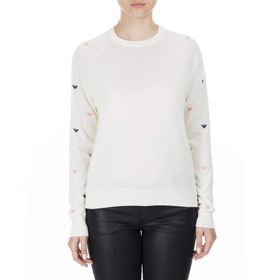 Emporio Armani 6G2MTE 2M23Z 0101 Krem Kadın Kazak