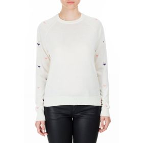 Emporio Armani 6G2MTE 2M23Z 0101 Krem Kadın Kazak