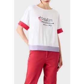 Emporio Armani 6R2T8B 2JFJZ 0100 Kadın T-shirt