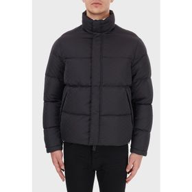 Emporio Armani 8N1BN3-1NHQZ-F046 Siyah Dik Yaka Su Geçirmez Erkek Mont