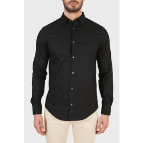 Emporio Armani 8N1C09 1NI9Z 0999 Siyah Erkek Gömlek