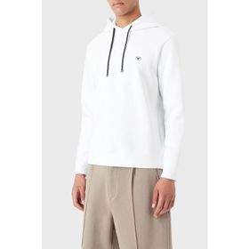 Emporio Armani 8N1MD0 1JHSZ 0100 Beyaz Erkek Sweatshirt