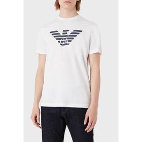 Emporio Armani 8N1TN51JPZZ0147 Beyaz Erkek T-Shirt
