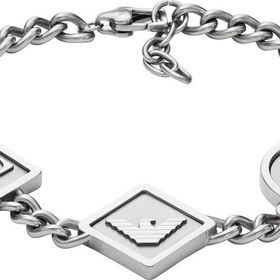 Emporio Armani AJEGS3071-040 Gri Erkek Bileklik