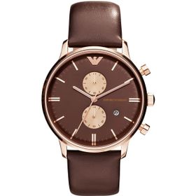Emporio Armani AR0387 Kahverengi Erkek Kol Saati