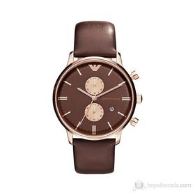 Emporio Armani AR0387 Kahverengi Erkek Kol Saati