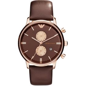 Emporio Armani AR0387 Kahverengi Erkek Kol Saati