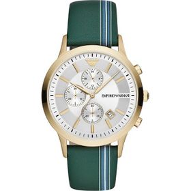 Emporio Armani AR11233 Erkek Deri Kordon Kuvars Saat