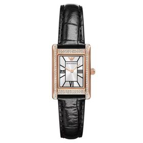 Emporio Armani AR11624 Siyah Deri Kadın Kol Saati