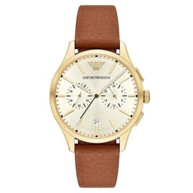 Emporio Armani AR11714 Deri Kahverengi Erkek Kol Saati