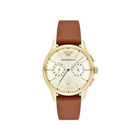 Emporio Armani AR11714 Deri Kahverengi Erkek Kol Saati