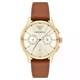 Emporio Armani AR11714 Deri Kahverengi Erkek Kol Saati