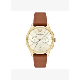Emporio Armani AR11714 Deri Kahverengi Erkek Kol Saati
