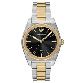 Emporio Armani AR11715 Altın Rengi Metalik Gri Çelik Erkek Kol Saati