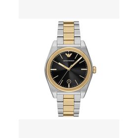 Emporio Armani AR11715 Altın Rengi Metalik Gri Çelik Erkek Kol Saati