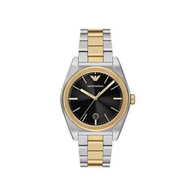 Emporio Armani AR11715 Altın Rengi Metalik Gri Çelik Erkek Kol Saati