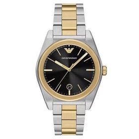 Emporio Armani AR11715 Altın Rengi Metalik Gri Çelik Erkek Kol Saati