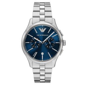 Emporio Armani AR11728 Gri Metalik Çelik Erkek Kol Saati