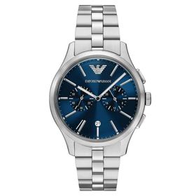 Emporio Armani AR11728 Gri Metalik Çelik Erkek Kol Saati